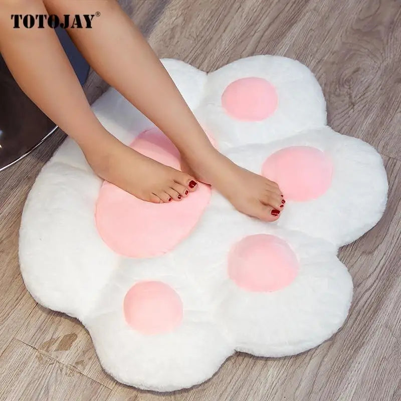 Bear Paw Plush Seat Cushion