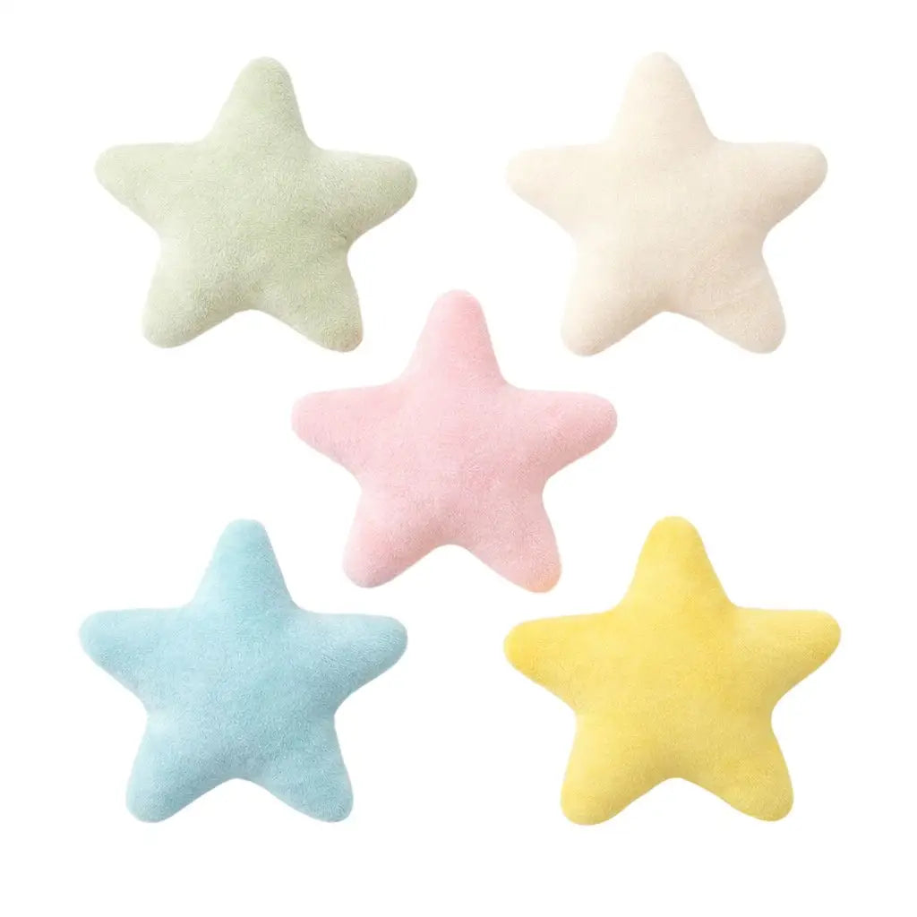 Star-shaped decorative cushions