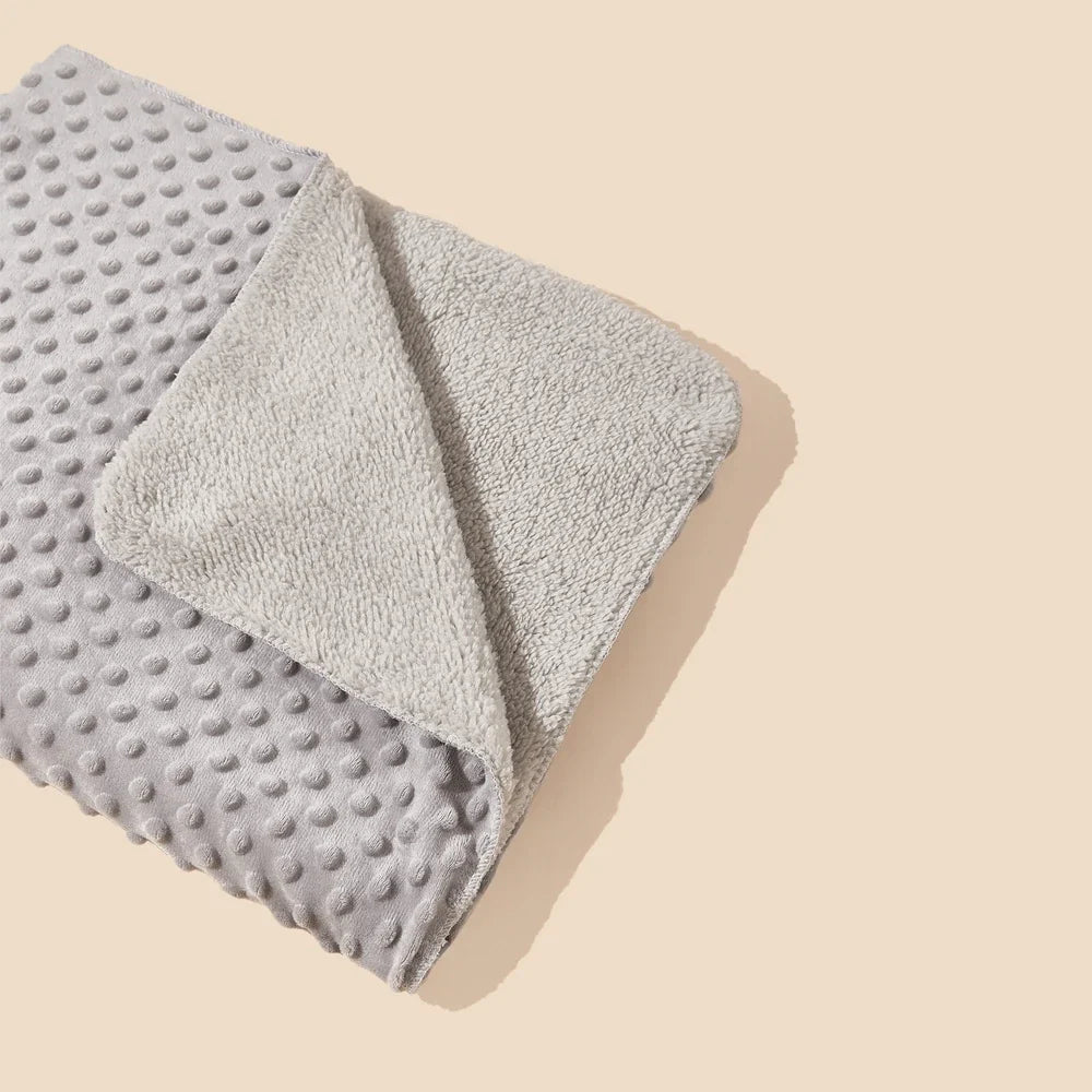 Coperta bebè in velluto morbido