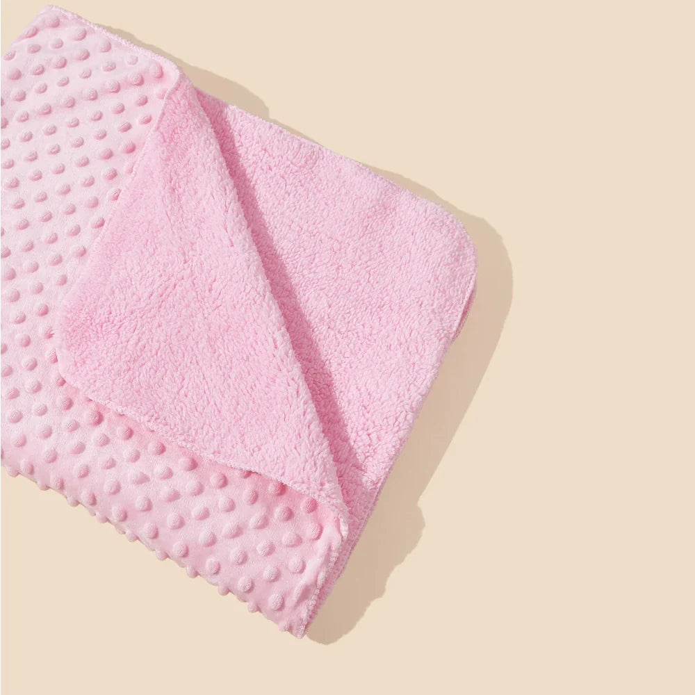 Coperta bebè in velluto morbido