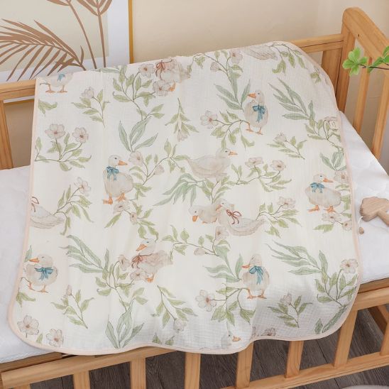 couverture-bebe-gaze-de-coton-oie-pou-nouveau-ne 