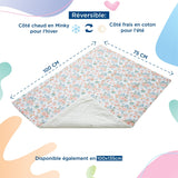Couverture en Coton et Minky