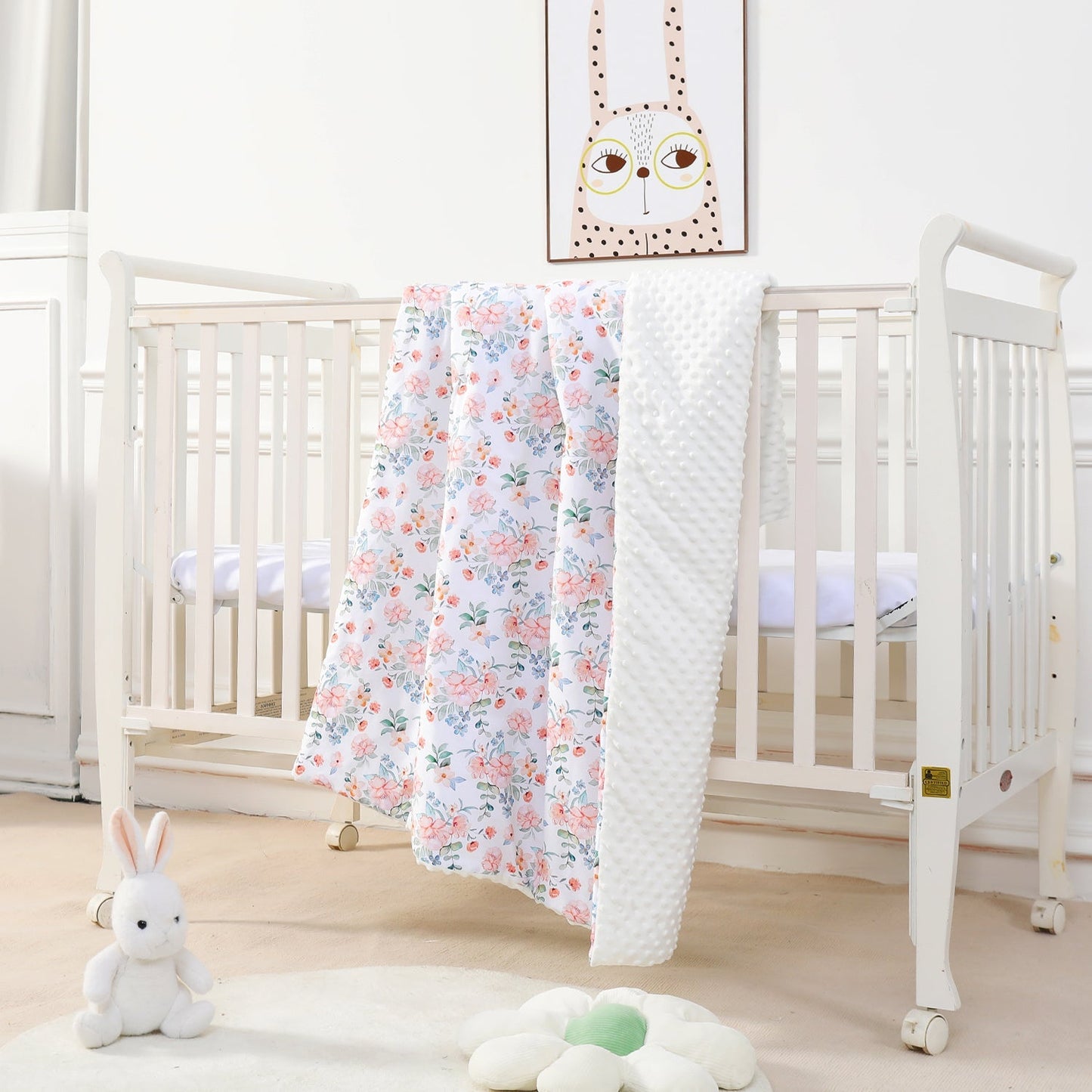 Couverture en Coton et Minky