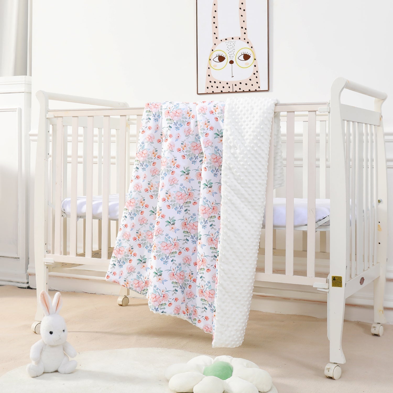 Couverture en Coton et Minky
