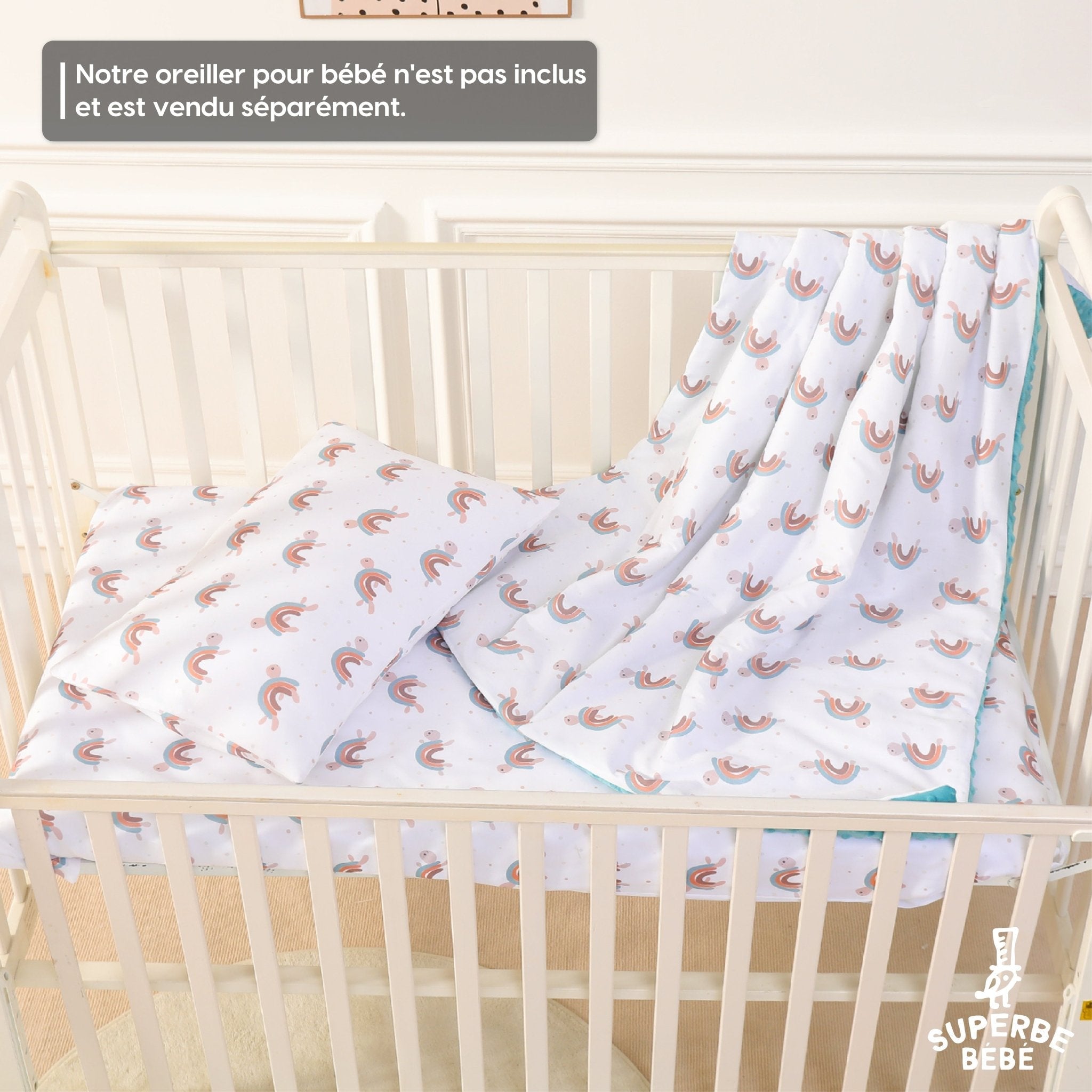 Couverture en Coton et Minky