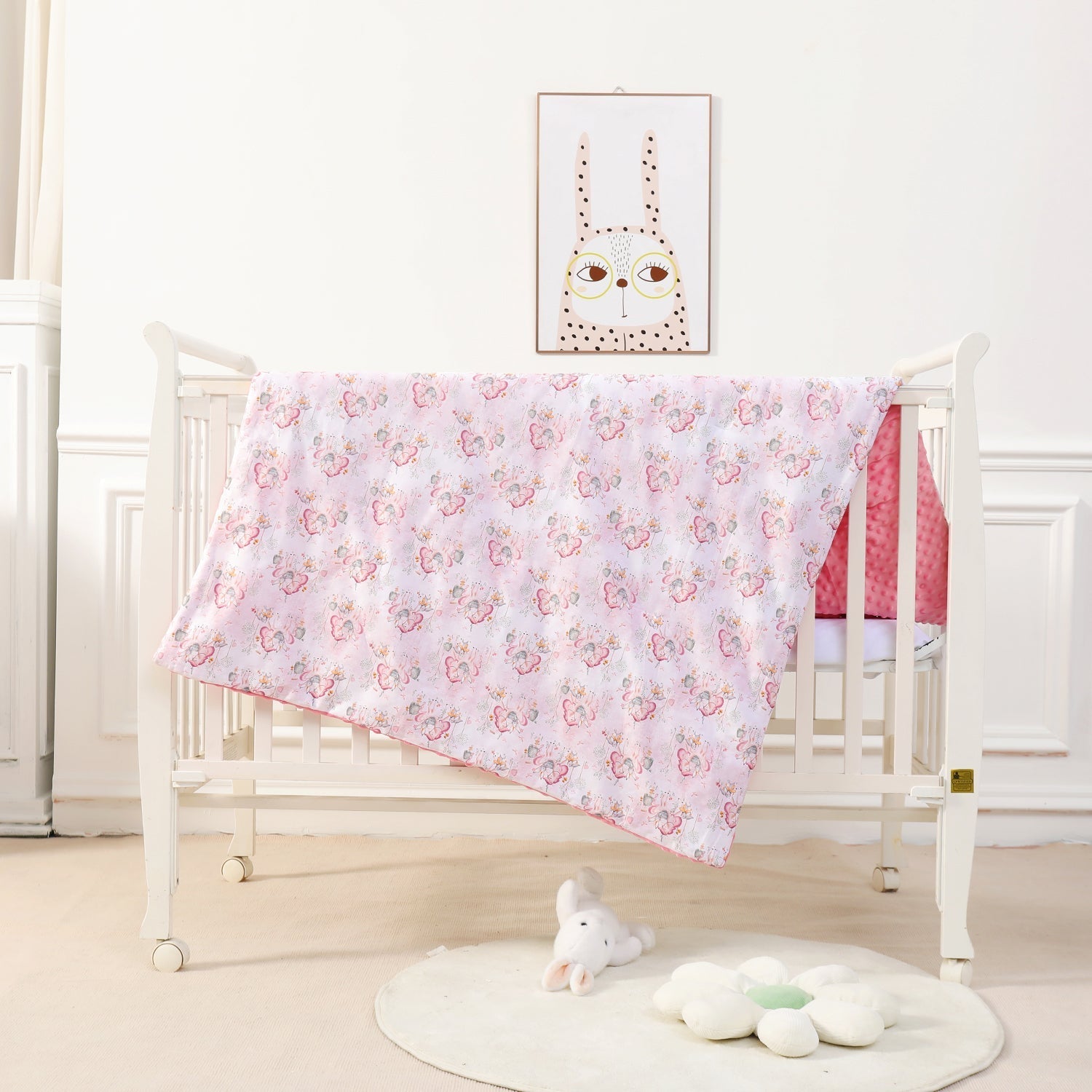 Couverture en Coton et Minky
