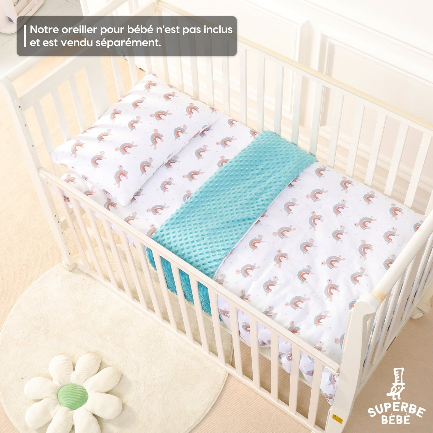 Couverture en Coton et Minky
