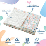 Couverture en Coton et Minky