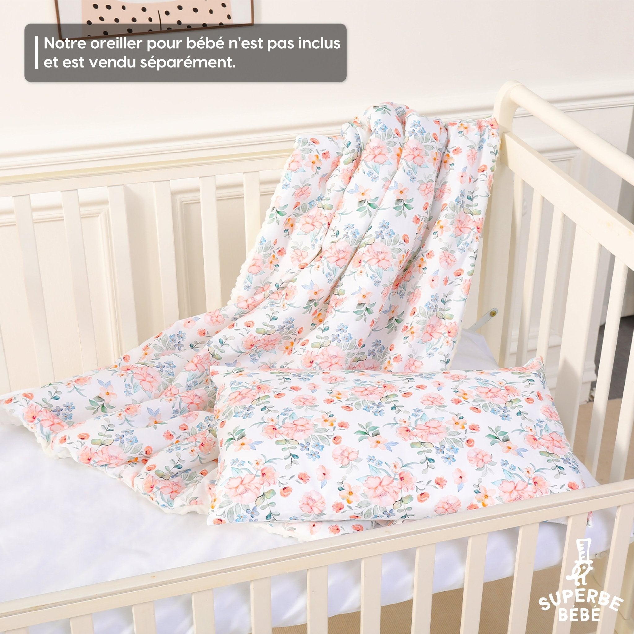 Couverture en Coton et Minky
