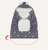 Sacco Termico Universale Invernale & Coperta per Passeggino (Pile Antivento)