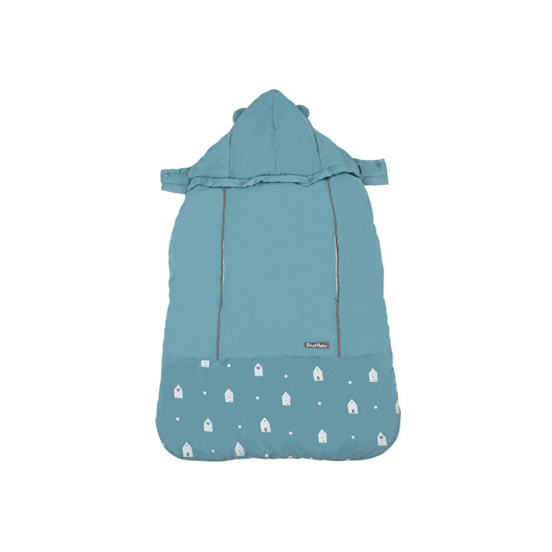 Sacco Termico Universale Invernale & Coperta per Passeggino (Pile Antivento)