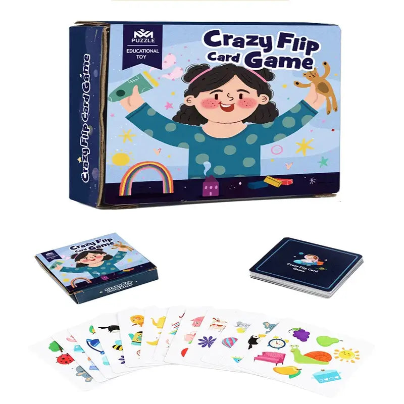 Crazy Flip Board Game Visual Concentration