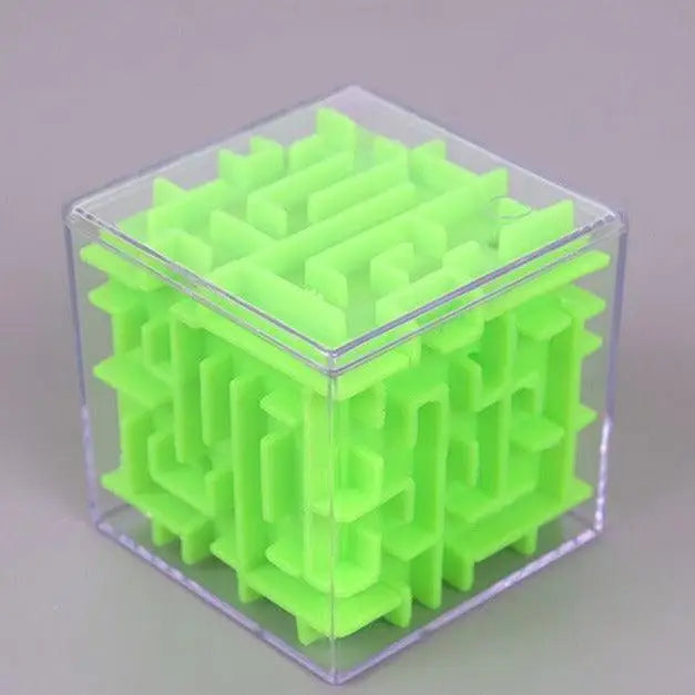 Cube Magique Labyrinthe 3D Puzzle Transparent Six Faces