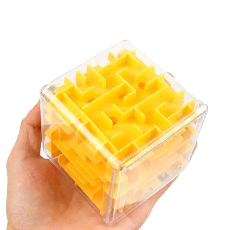 Cube Magique Labyrinthe 3D Puzzle Transparent Six Faces
