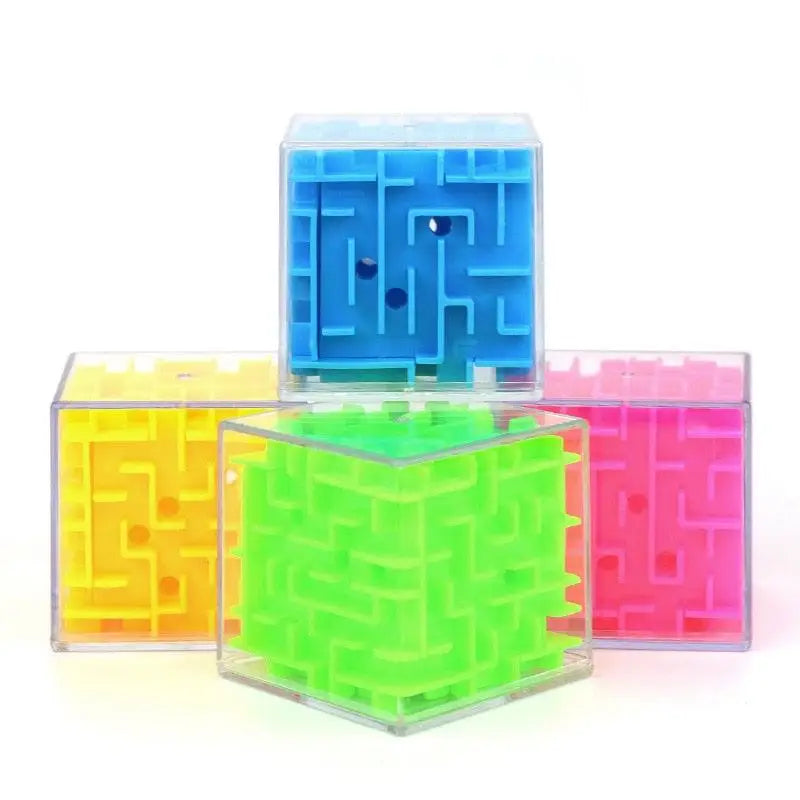 Cube Magique Labyrinthe 3D Puzzle Transparent Six Faces