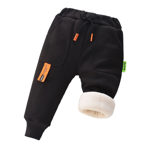 Kids' Fleece-Lined Jogging Bottoms