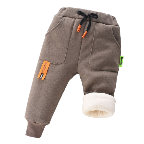 Kids' Fleece-Lined Jogging Bottoms