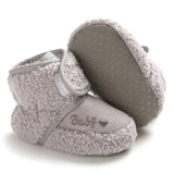 Fleece-Lined Ankle Boots for Baby Girls and Boys