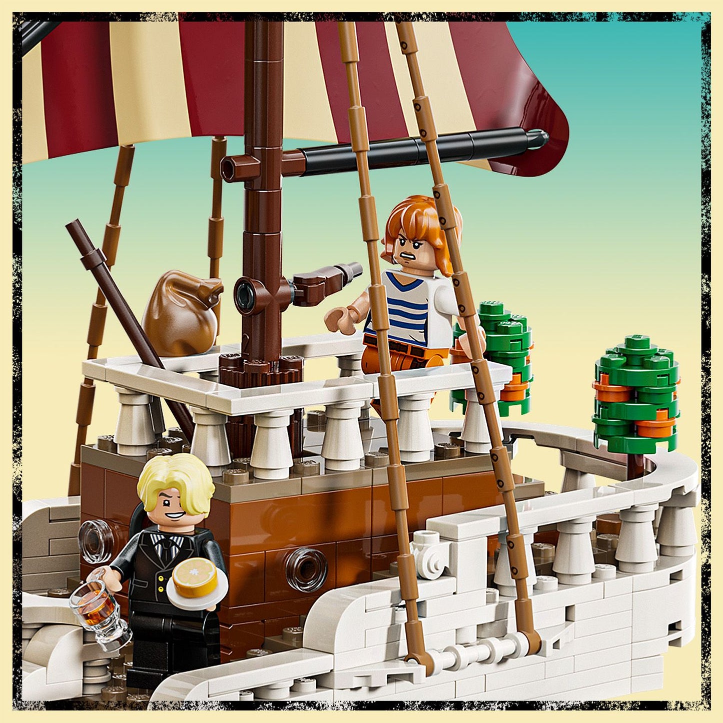 Lego One Piece 75639 Le bateau pirate Vogue Merry