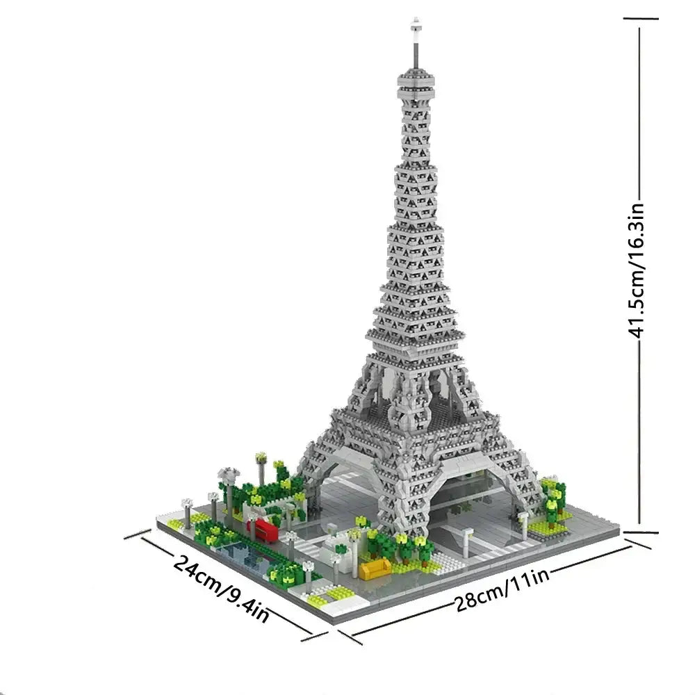 Micro Mini LED Eiffel Tower Blocks