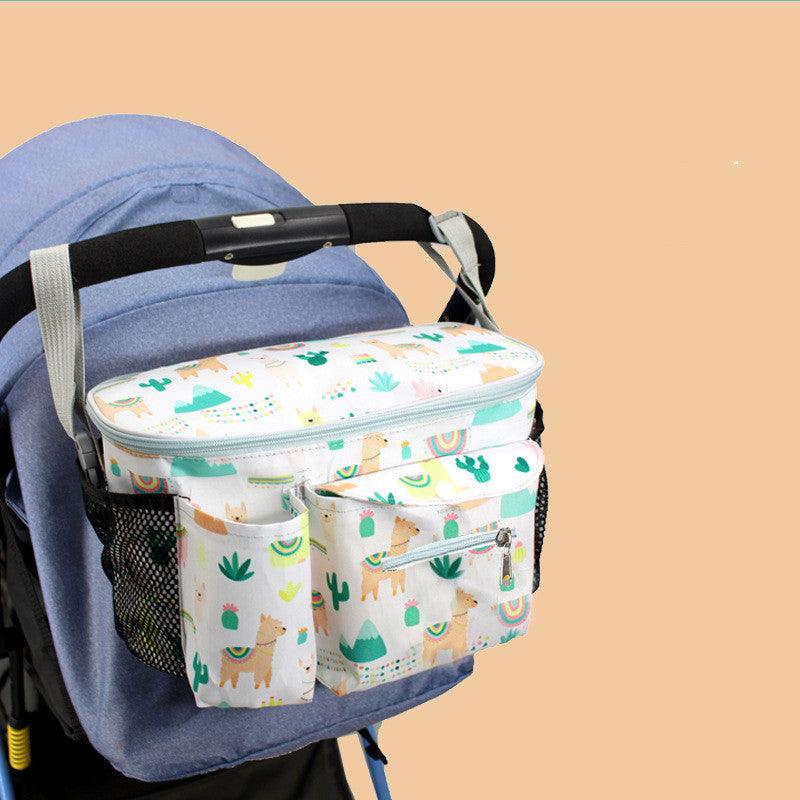Sac de rangement multifonction portable pour pousette