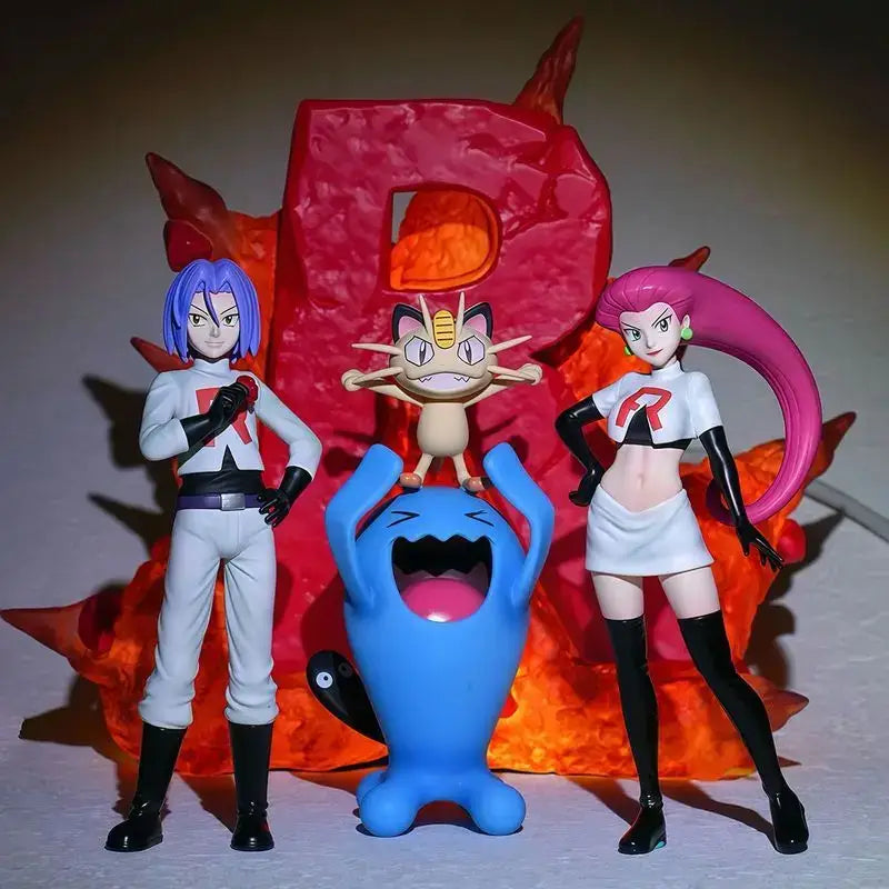 Decoration with 4 Pokemon Figures