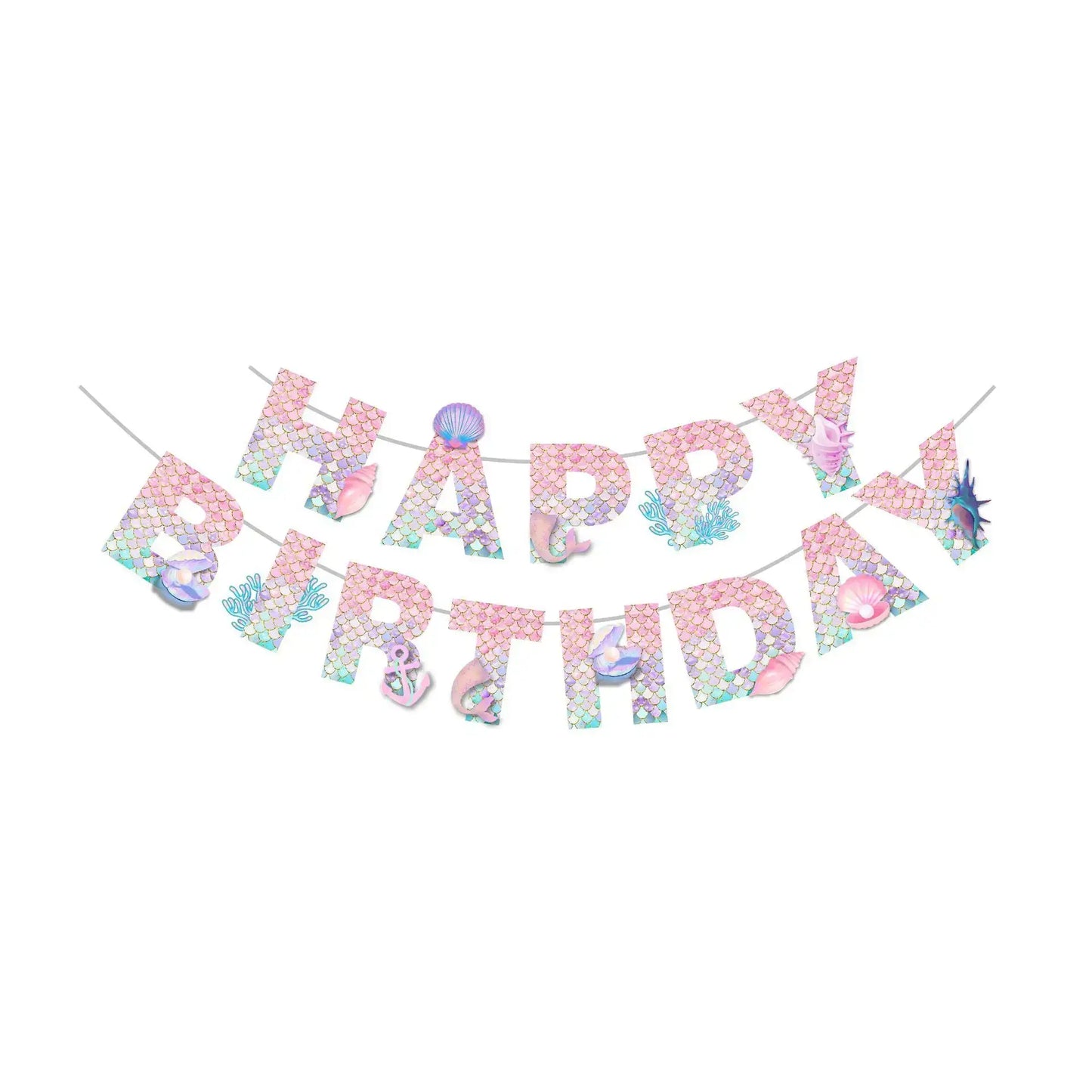 Mermaid Birthday Party Decorations for Girls