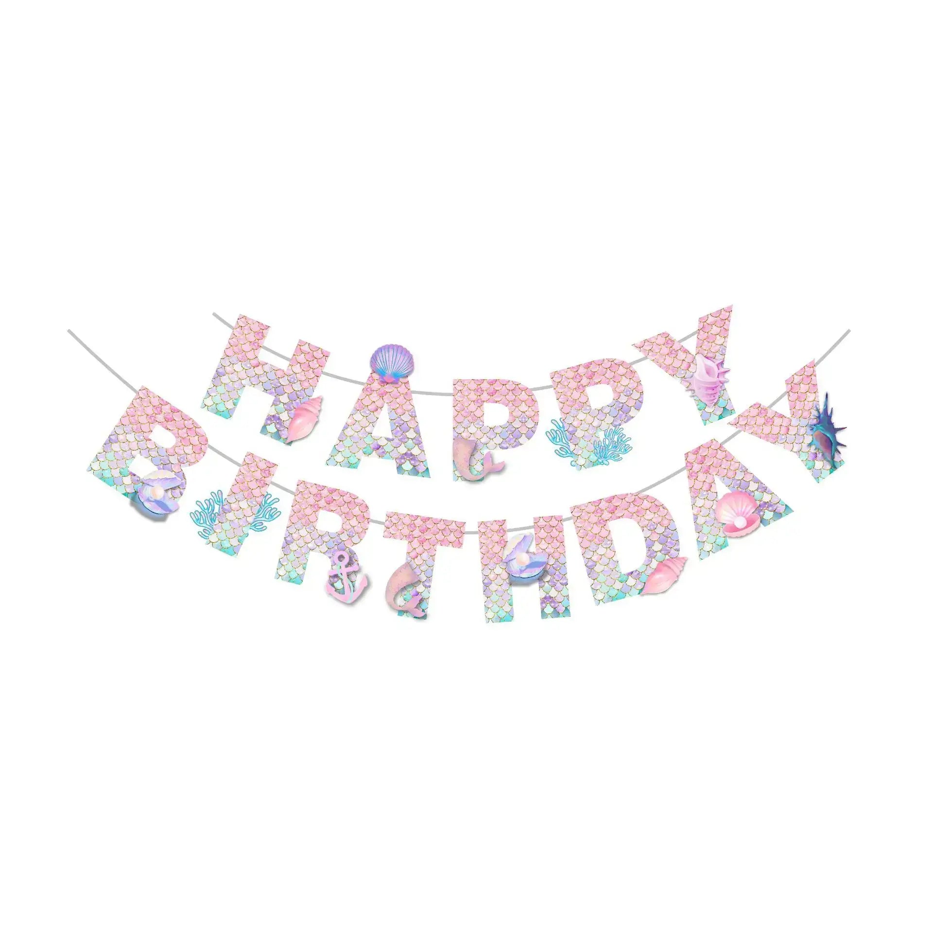Mermaid Birthday Party Decorations for Girls