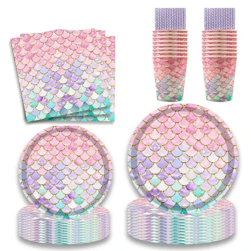 Mermaid Birthday Party Decorations for Girls