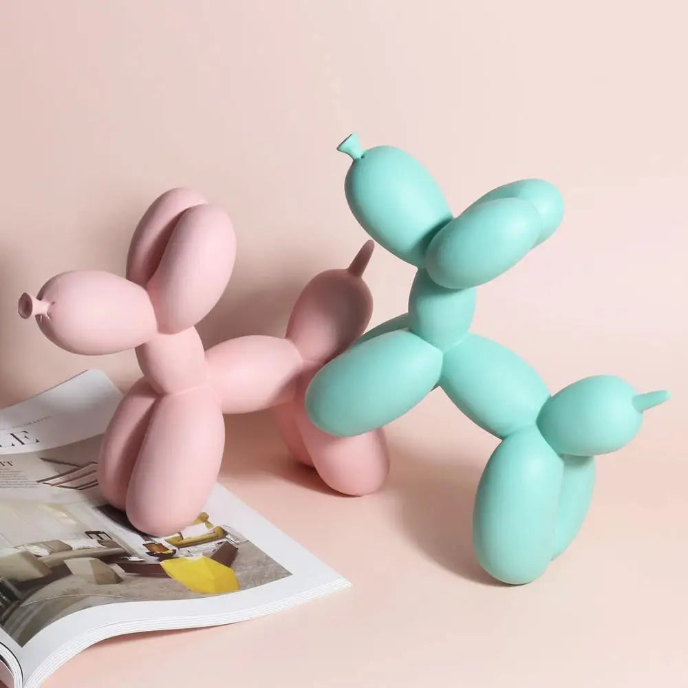 Modern Resin Balloon Dog Decoration