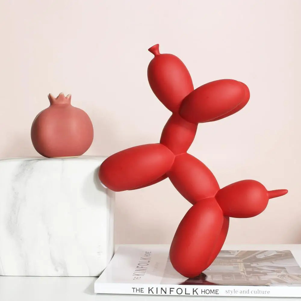 Modern Resin Balloon Dog Decoration