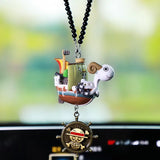 One Piece Boat Rearview Mirror Decoration