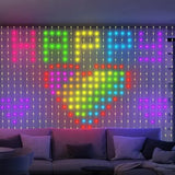 Programmable Light Curtain Decoration