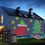 Programmable Light Curtain Decoration