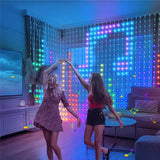 Programmable Light Curtain Decoration
