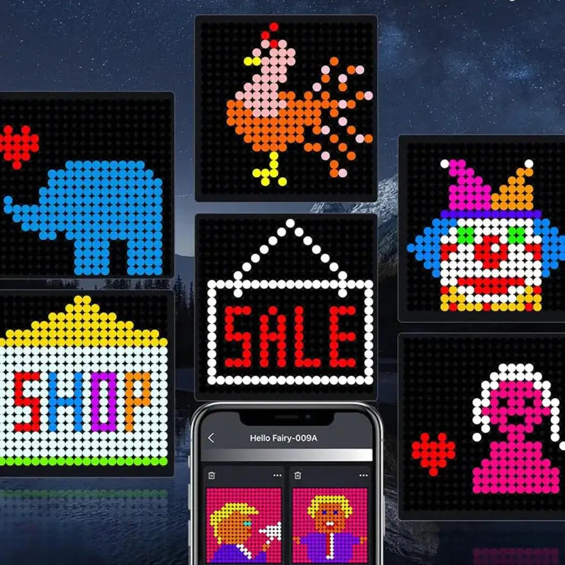 Programmable Light Curtain Decoration