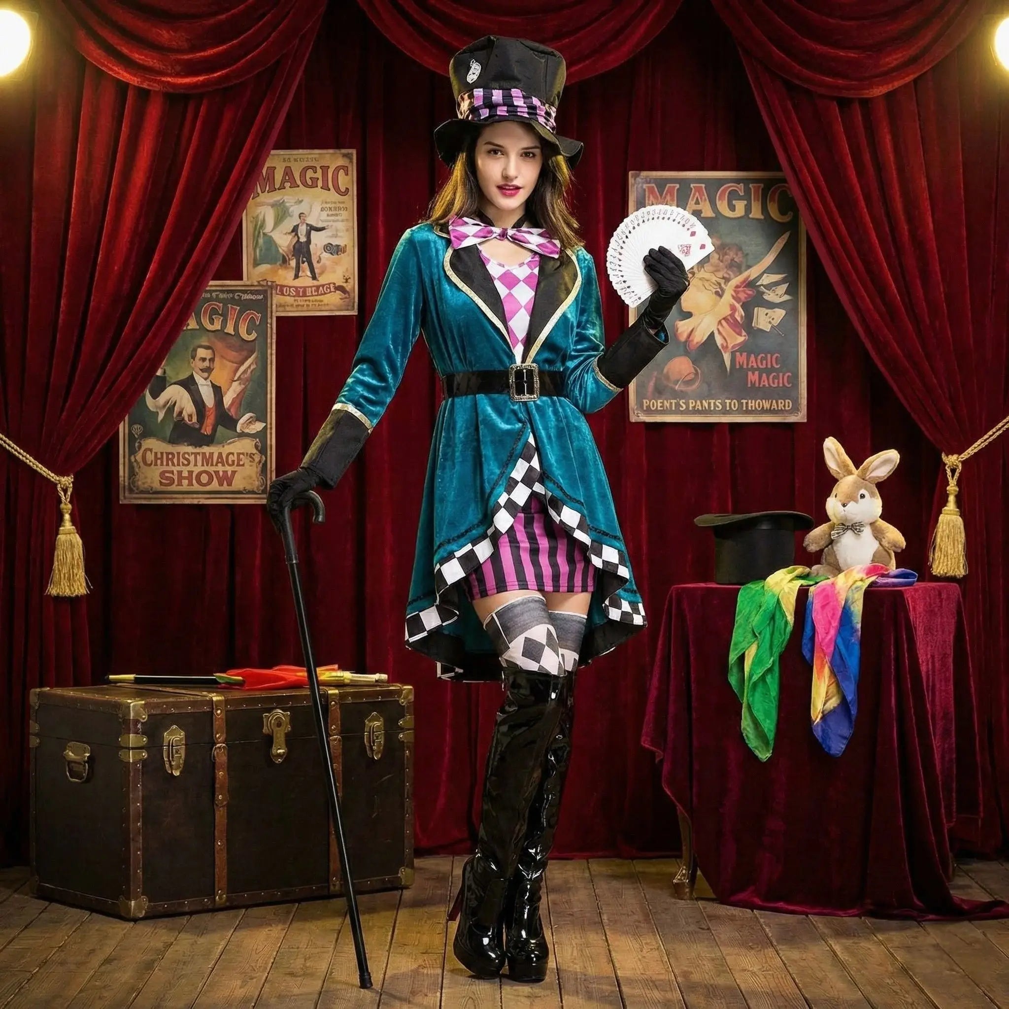 Sexy Female Magician Costume