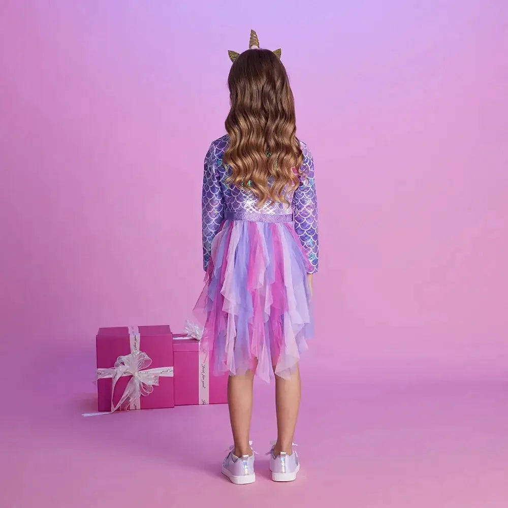 Kids Mermaid Dress Costume