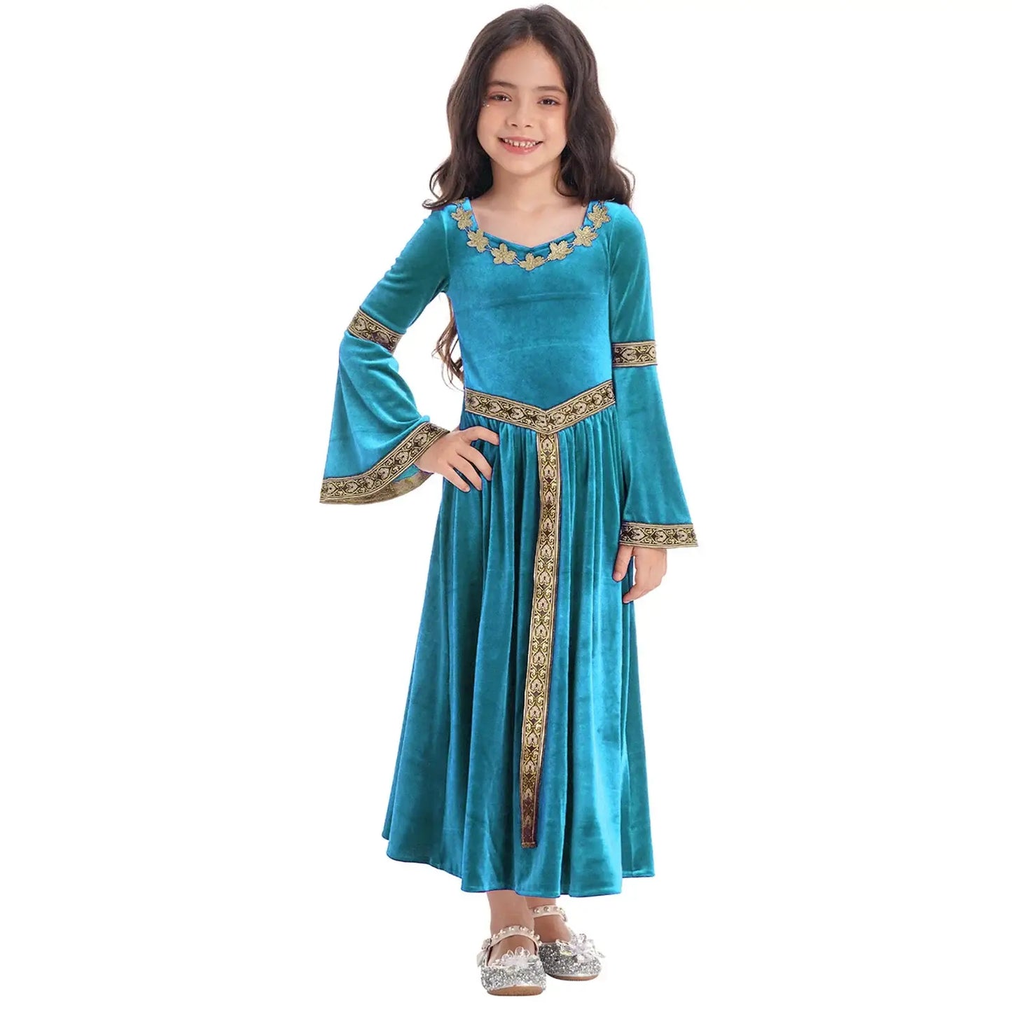 Kids Medieval Dress Costume