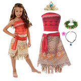 Child Vaiana Moana Costume