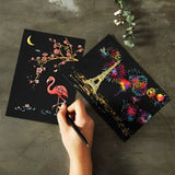 dessin magique - Papier à Gratter Artistique