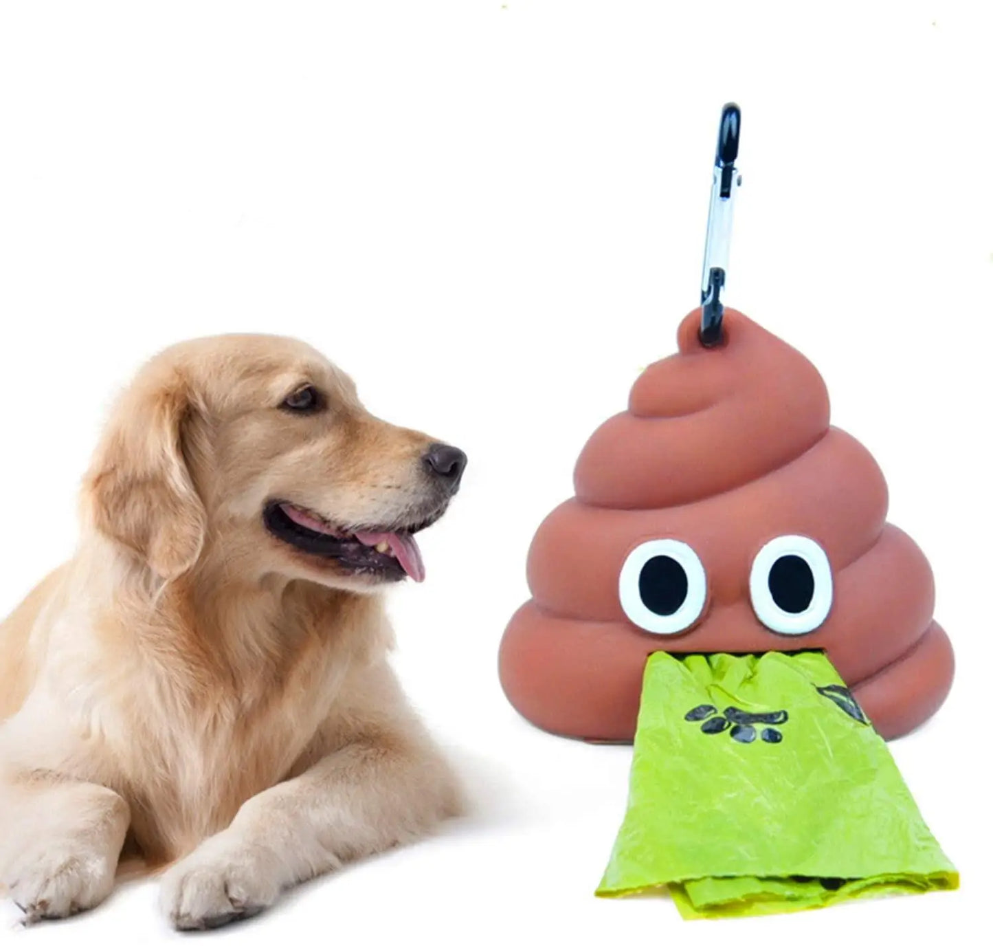 Dog waste bag dispenser