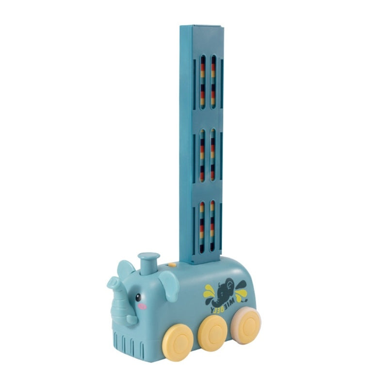 Treno Automatico di Dominos (Giocattolo STEM per lo Sviluppo Cerebrale)