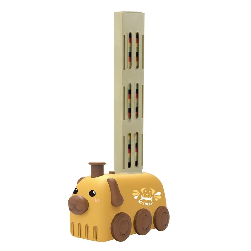 Treno Automatico di Dominos (Giocattolo STEM per lo Sviluppo Cerebrale)