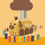 Treno Automatico di Dominos (Giocattolo STEM per lo Sviluppo Cerebrale)