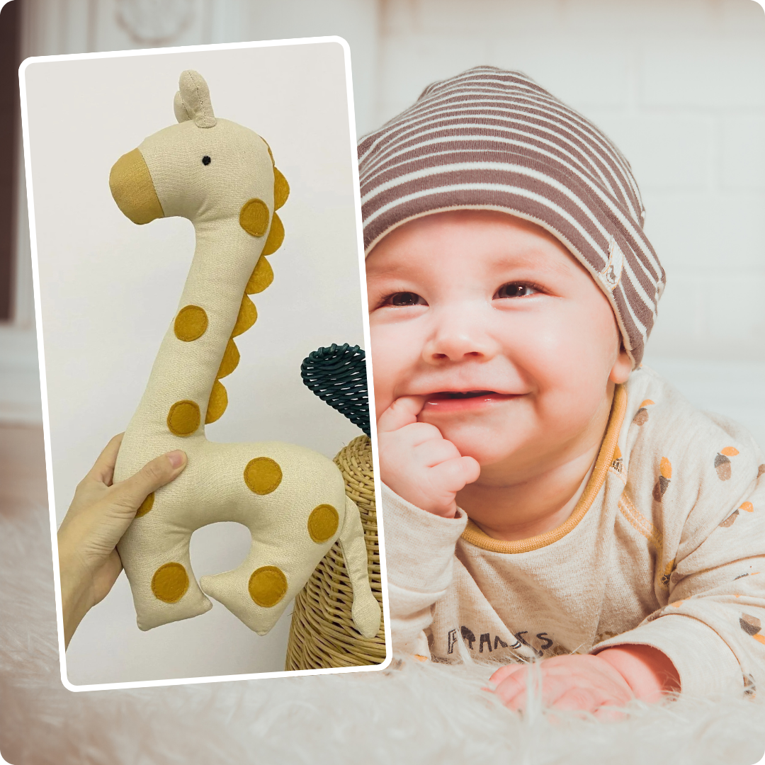 Doudou BEBE| Zoozami™ Girafe Tafari et Girafe Prousse.
