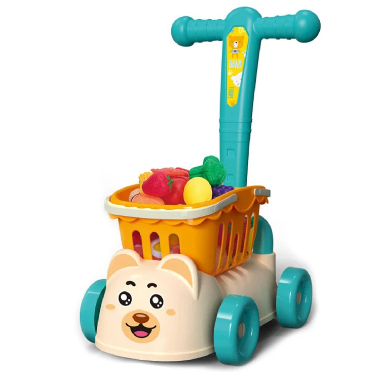 Giocattolo Carrello della Spesa Frutta e Verdura