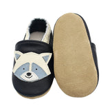 Chaussons Bébé en Cuir Souple
