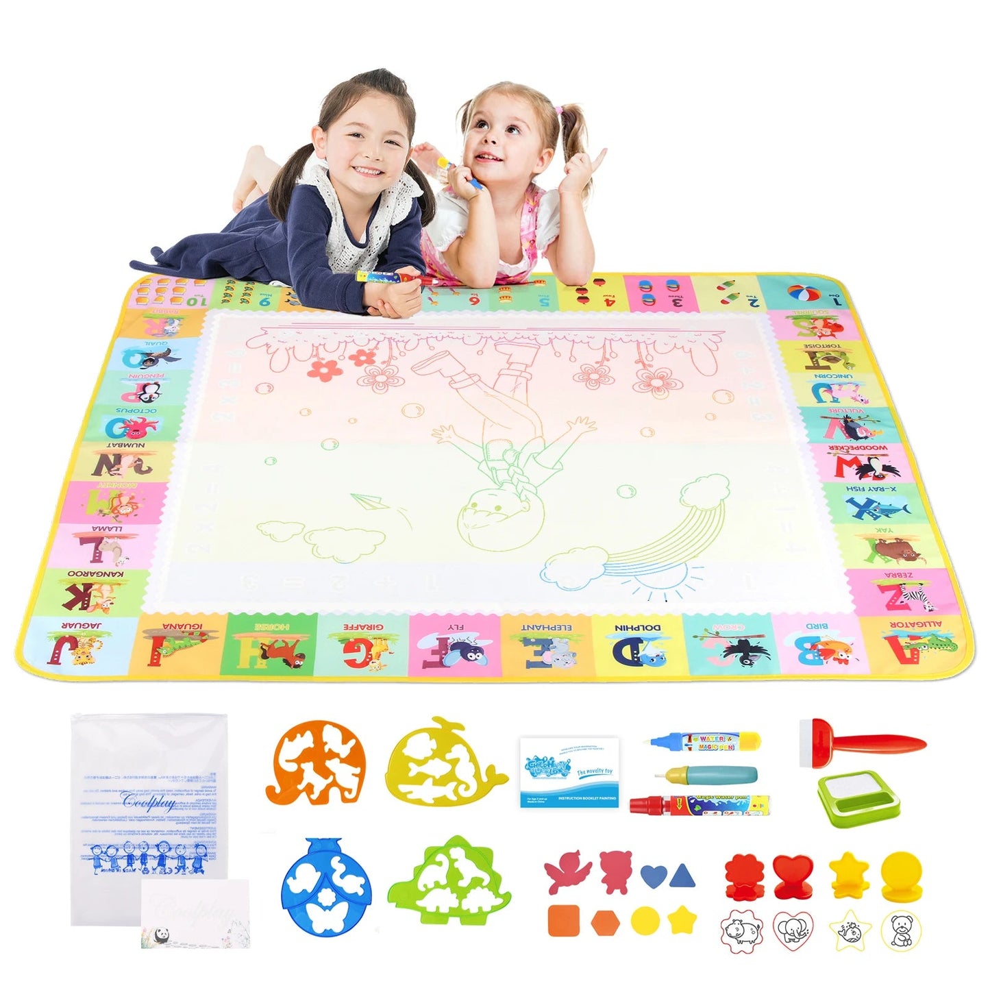 Tapis de Dessin à L'eau pour Enfant