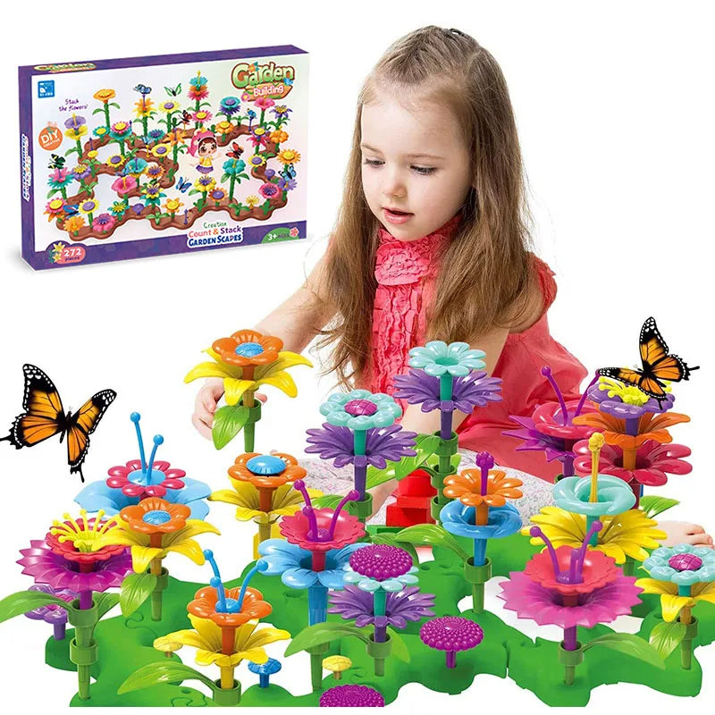 Gioco di Costruzione Giardino di Fiori